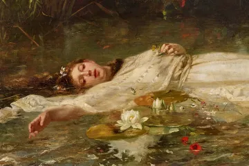 Je Swiftová německá Ofélie? Podobnost s obrazem láká do muzea stovky fanoušků