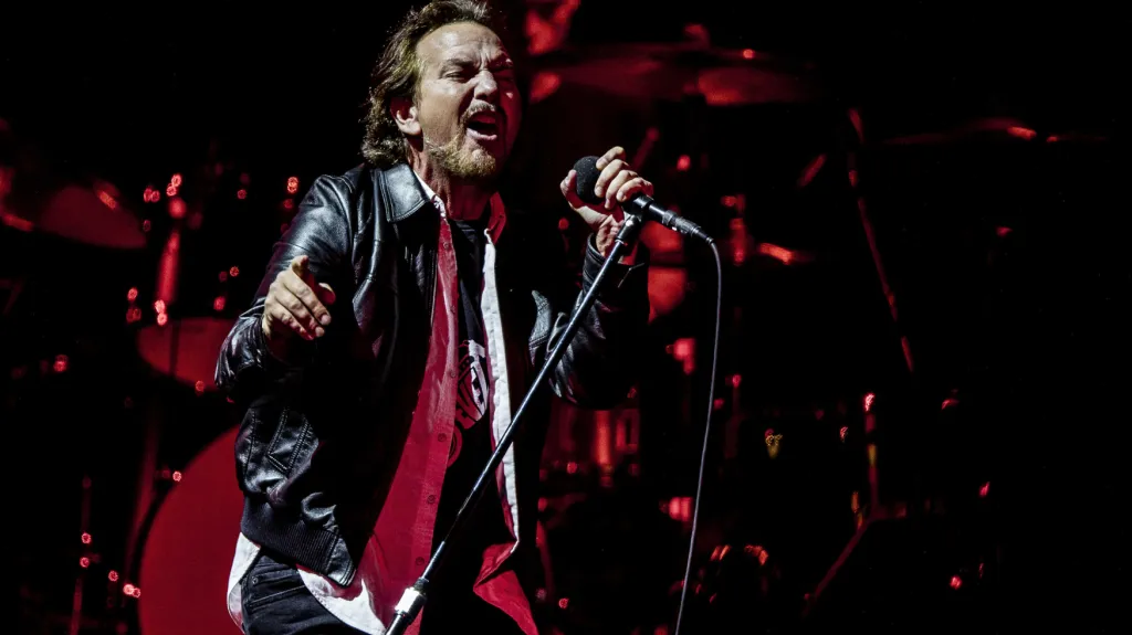 Koncert Pearl Jam v Kodani v květnu 2022