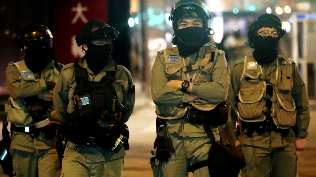 Hongkongská pořádková policie