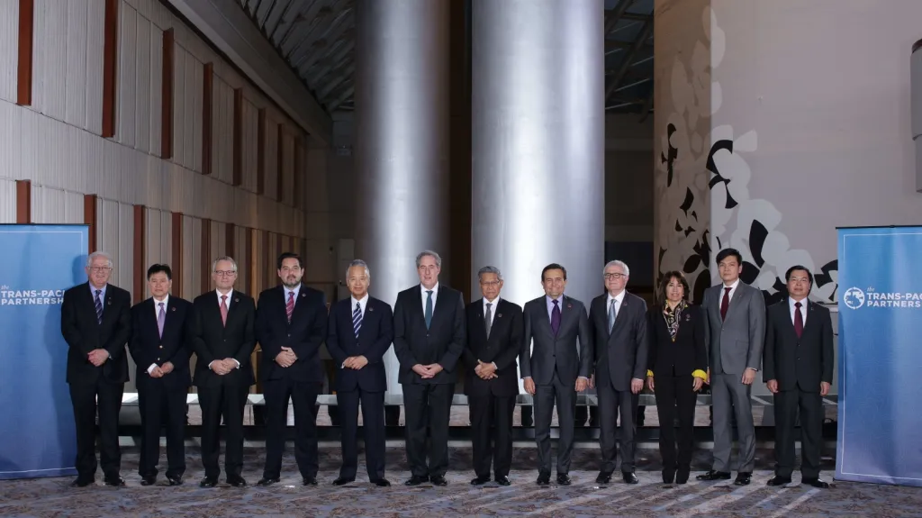 Zástupci 12 zemí na jednání o TPP