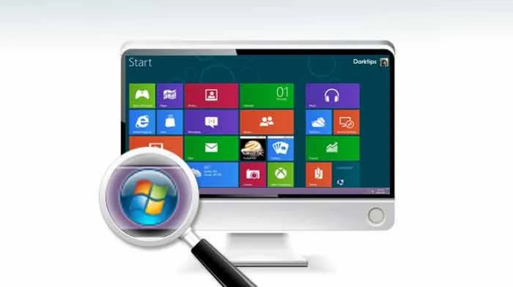 Tlačítko Start ve Windows 8