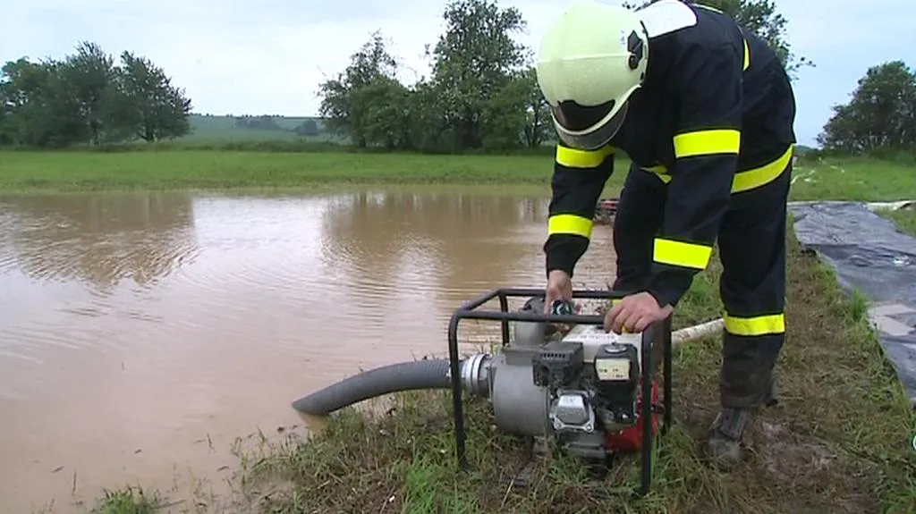 Zásah otrokovických hasičů