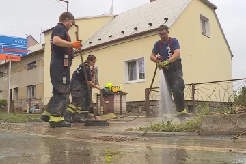 Ráno byly rozvodněné některé toky. Kvůli dešti se mohou zvedat znovu
