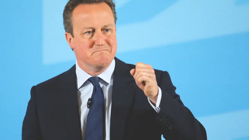 Britský premiér David Cameron