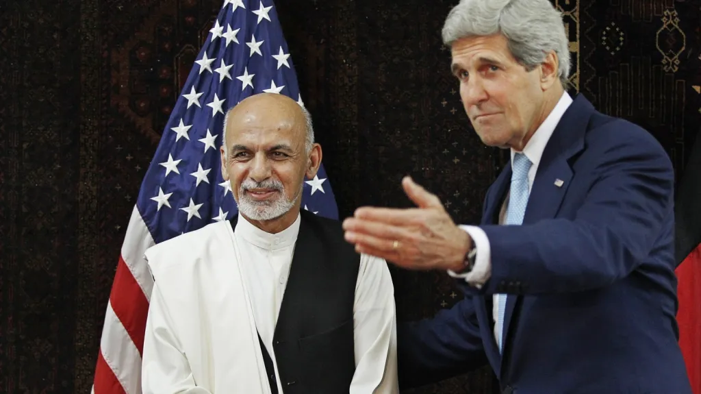 Ašraf Ghaní a John Kerry