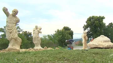 Sochařský ateliér ve Vískách na Blanensku