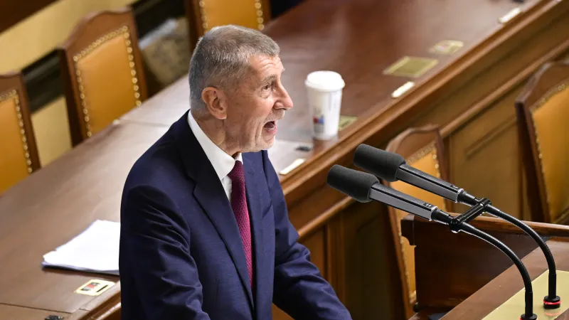 Šéf ANO Andrej Babiš ve sněmovně, 5. 6. 2025