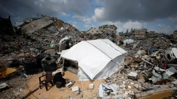 Následky izraelského bombardování Pásma Gazy