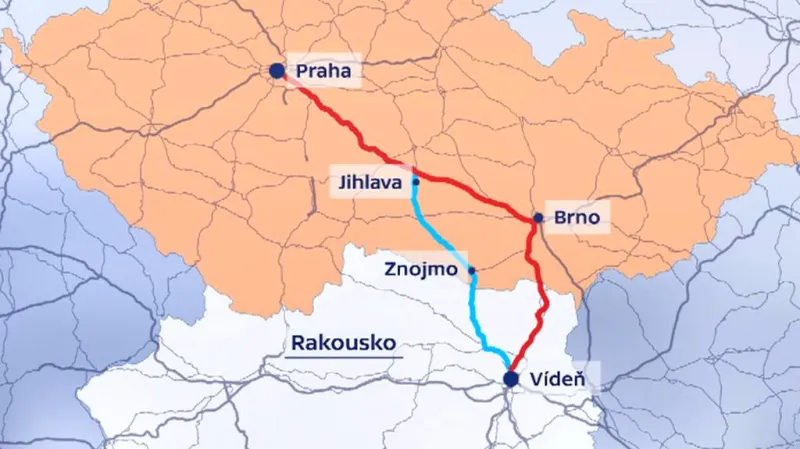 Cesta z Prahy do Chorvatska