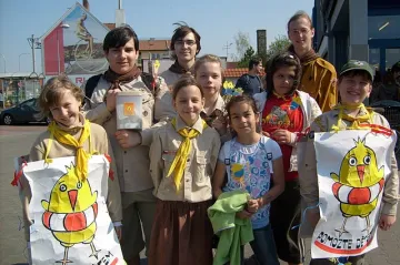 AVÍZO: Velikonoční skautské kuřátko