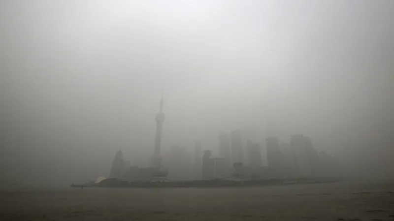 Smog v Šanghaji