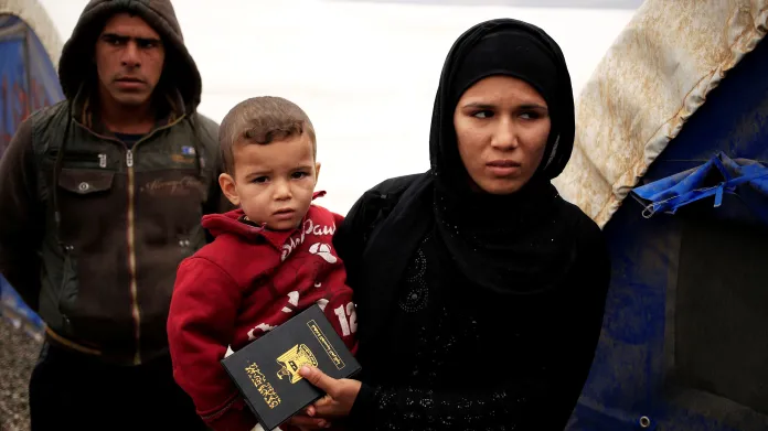 Uprchlíci z Mosulu