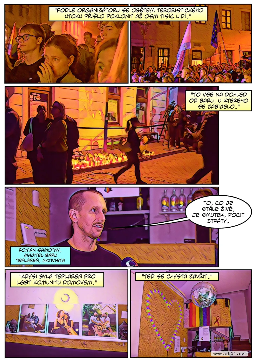 Rok od útoku na gay bar