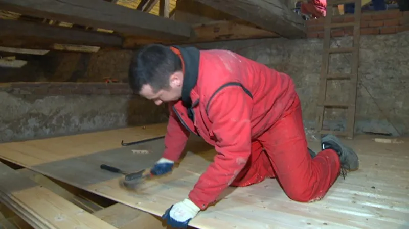 Opravy hradu Rychmburk