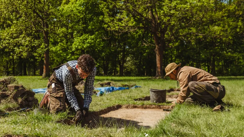 Výzkum vojenského tábora spojeného s polní nemocnicí v Plzni