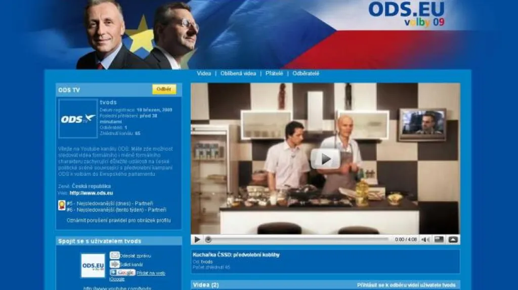 ODS na YouTube