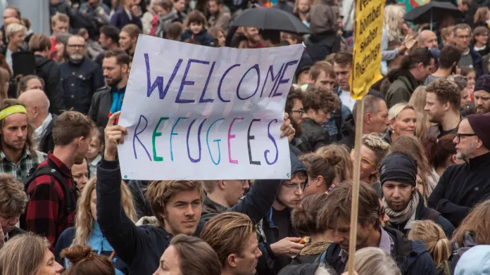 Prouprchlická demonstrace v Dánsku