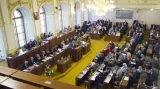 Reportáž o rozpuštění Poslanecké sněmovny