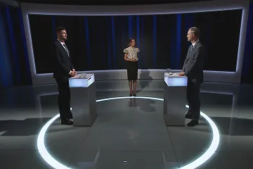 Hřib a Gregor se v Duelu ČT24 přeli o dopravě či politické kultuře