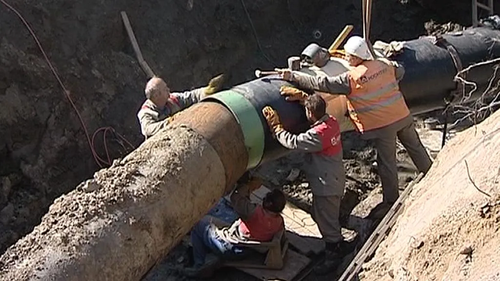 Přepojování vodovodního potrubí