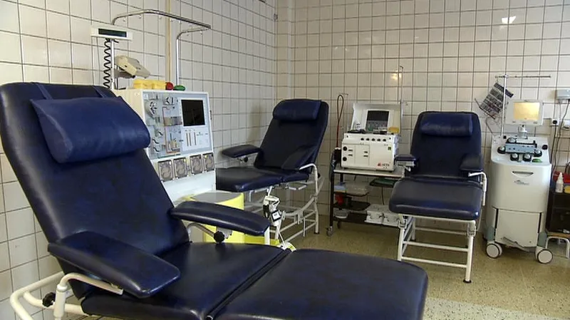 Transfuzní oddělení VFN na pražské Zbraslavi