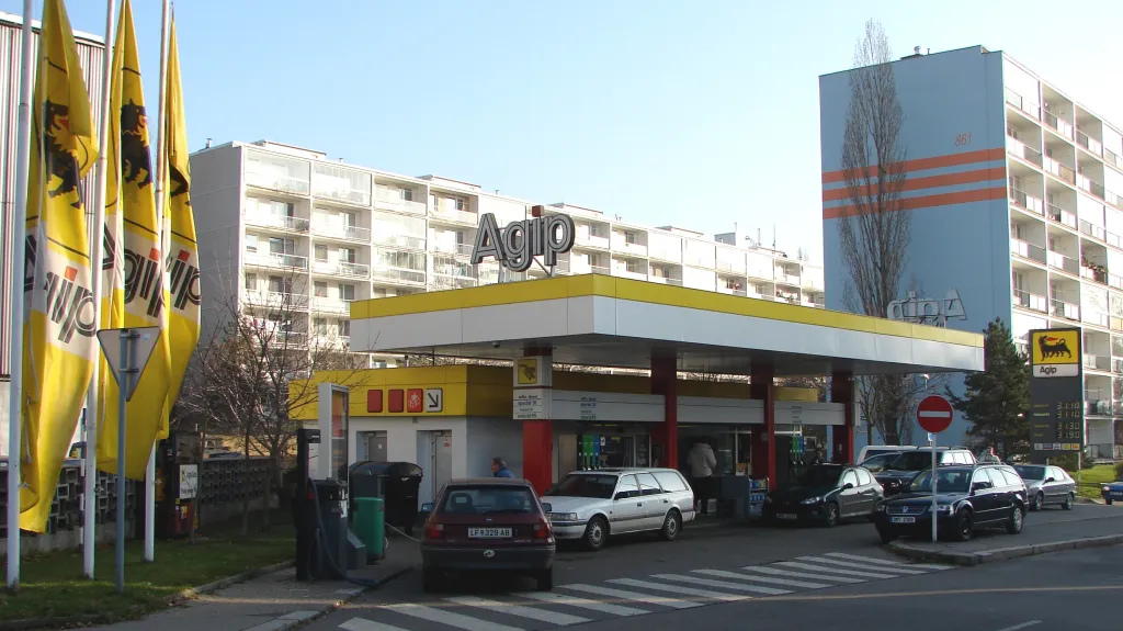 Čerpací stanice Agip