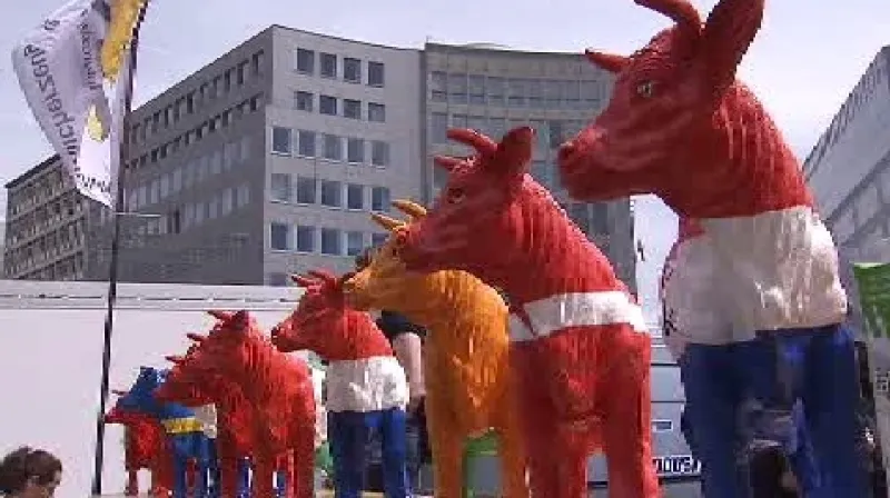 Demonstrace zemědělců