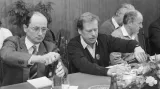 Ján Čarnogurský a Václav Havel
