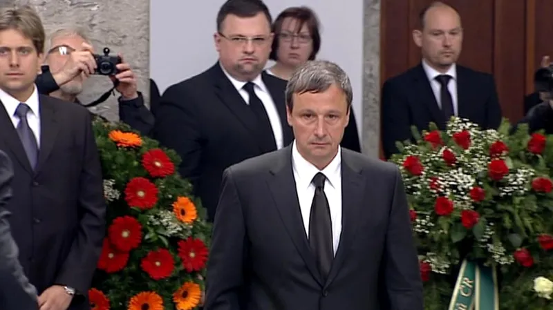 Pohřeb Valtra Komárka