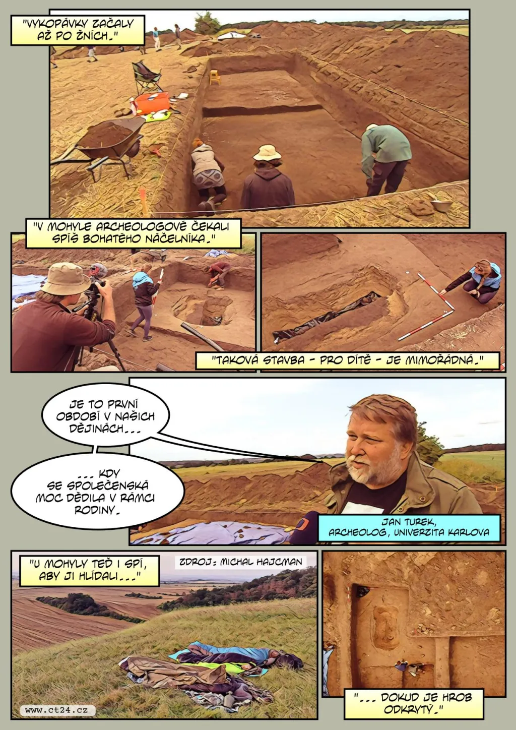 Archeologové odkryli pravěkou mohylu