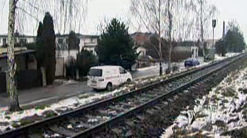 Železniční trať v Ostravě-Zábřehu