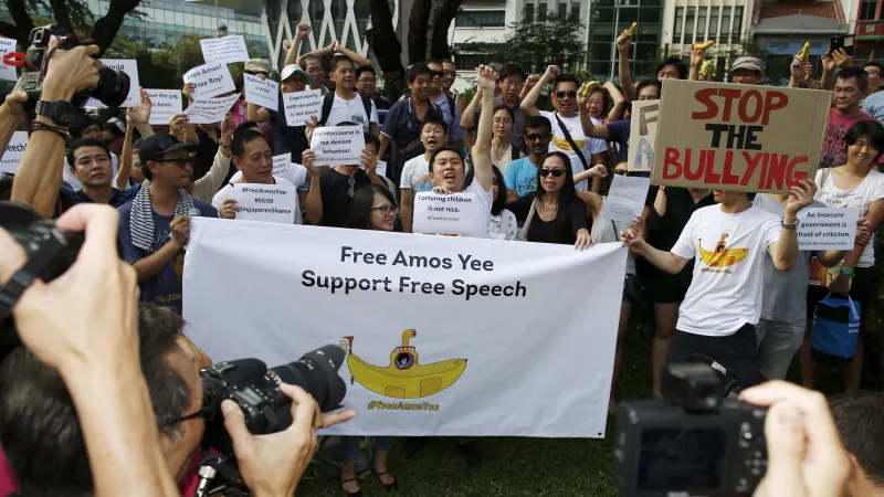 Protest za svobodu projevu v Singapuru (2015)