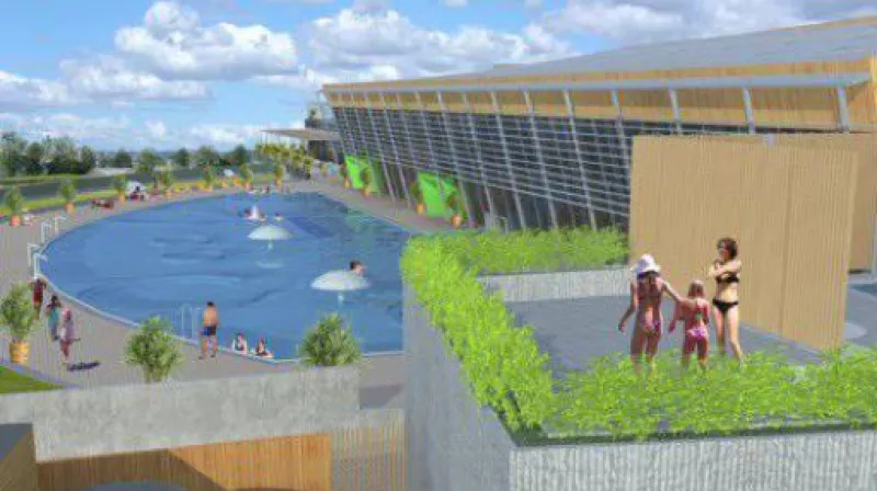 Reportáž Evy Lípové o projektu lázeňského areálu