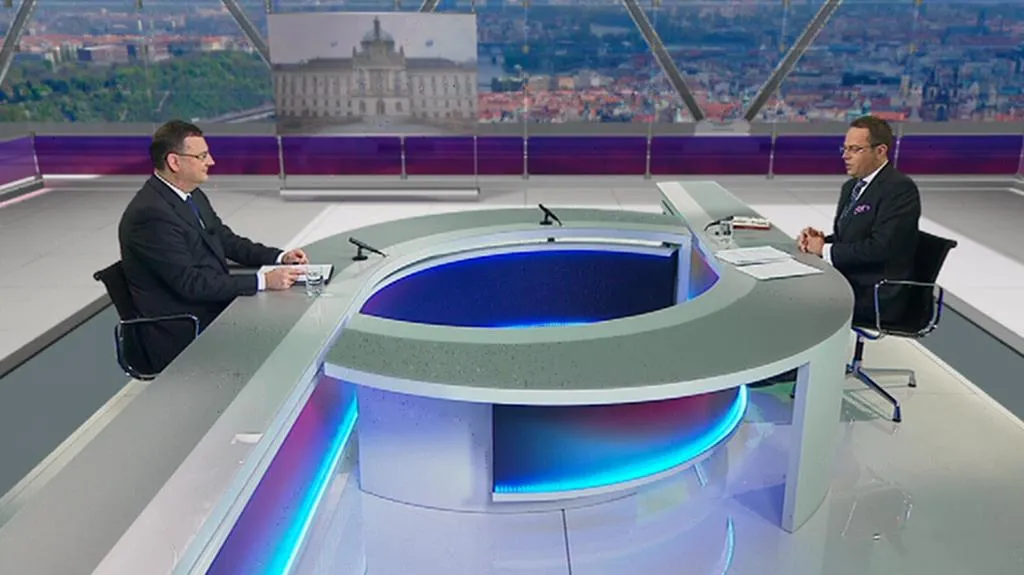 Petr Nečas v Otázkách Václava Moravce