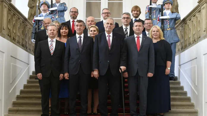 Nový kabinet premiéra Andreje Babiše