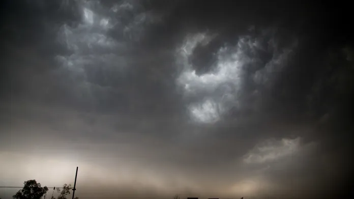 Písečná bouře nad Dillí