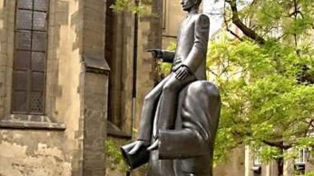 Pomník Franze Kafky