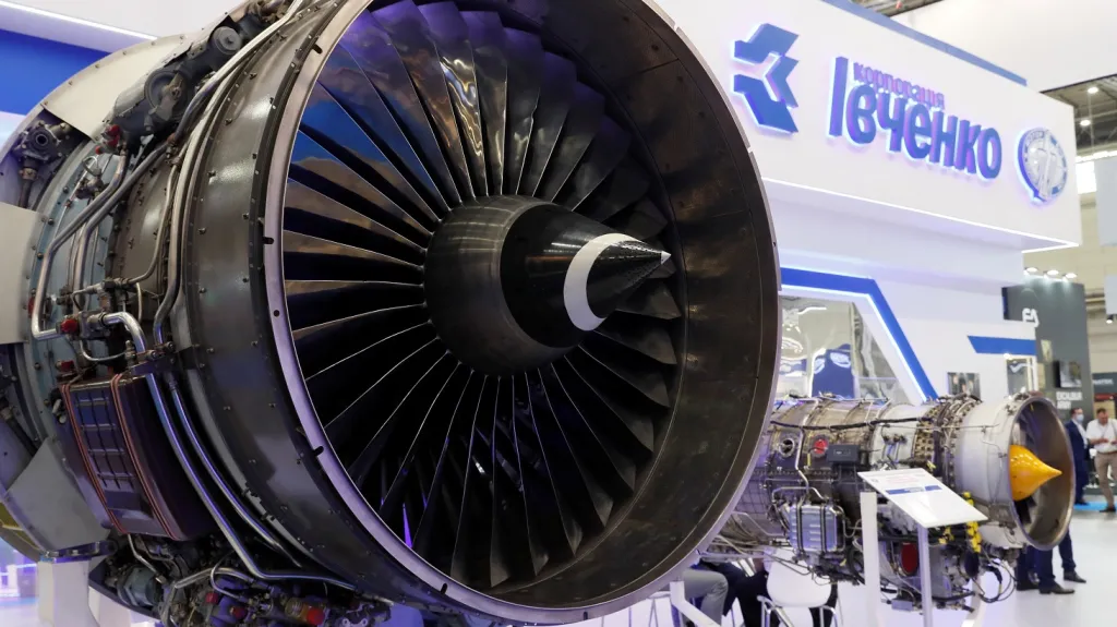 Firma Motor Sič na veletrhu v Kyjevě