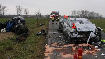 Dopravní nehoda u Rymic