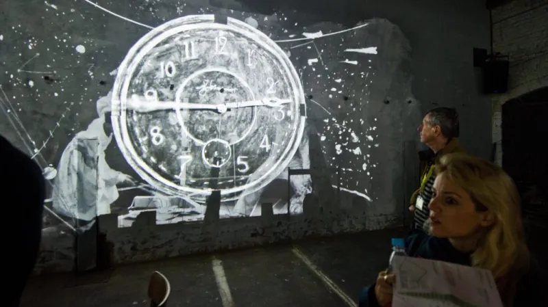 William Kentridge / Videoprojekce "Odmítnutí času"