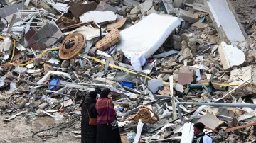 Následky útoků v Bejrútu