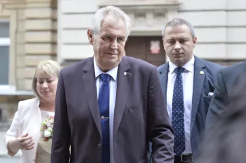 Kritické přivítání. Prezident v Plzni hájil svá slova o Krymu, krajští radní s ním nesouhlasí