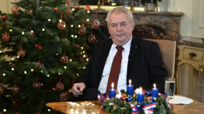 Vánoční poselství prezidenta republiky Miloše Zemana