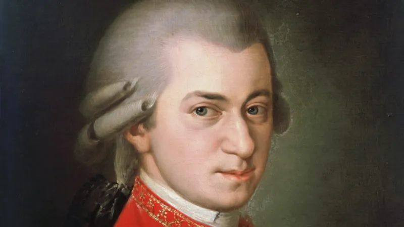 Portrét Mozarta od Barbary Krafftové (1819)