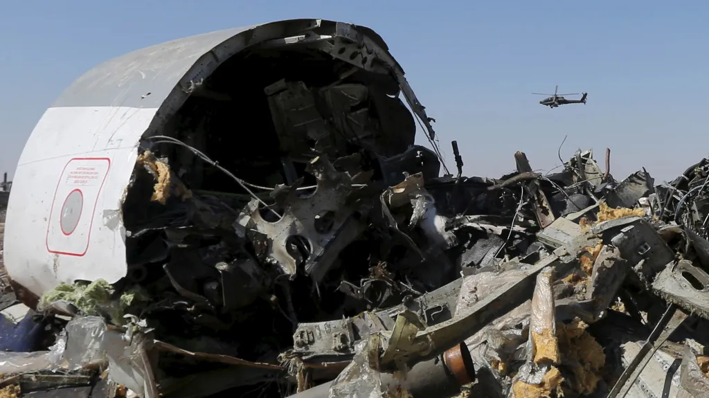 Pád ruského airbusu v Egyptě