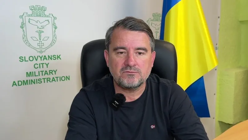 Šéf slovjanské městské vojenské správy Vadym Ljach