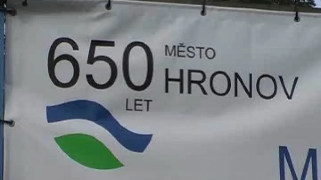 Hronov slavil 650 let