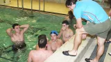 Plavecké závody v Boskovicích