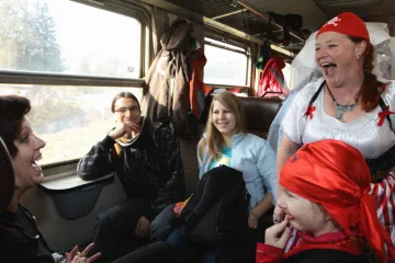 Silvestrovský vlak na Kubovu Huť