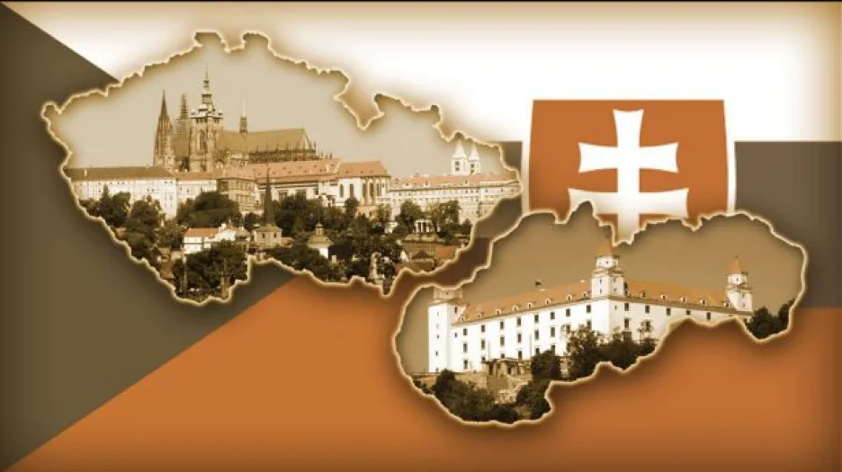 Brífink po společném zasedání české a slovenské vlády (Trenčín)